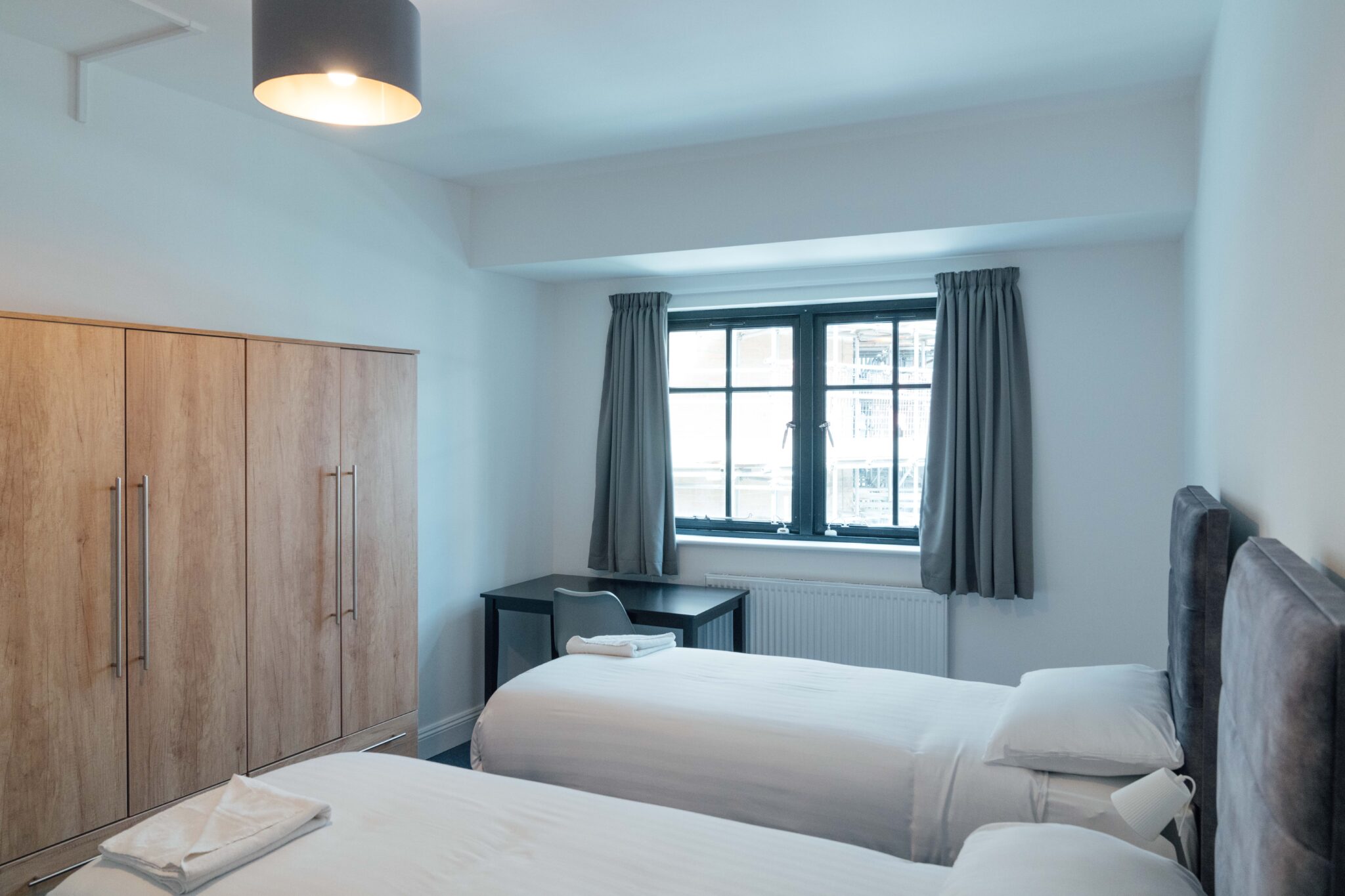 Student housing bedroom in central london